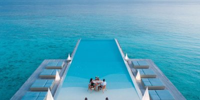 Undaras Overwater Infinity Pool Bar