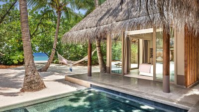 Two Bedroom Family Beach Villa with Two Pools